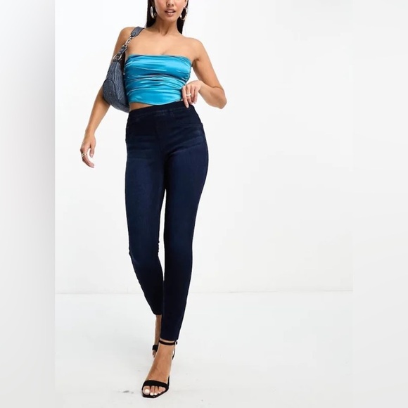 * SPANX Women's Dark Blue Jeggings - Picture 3 of 3
